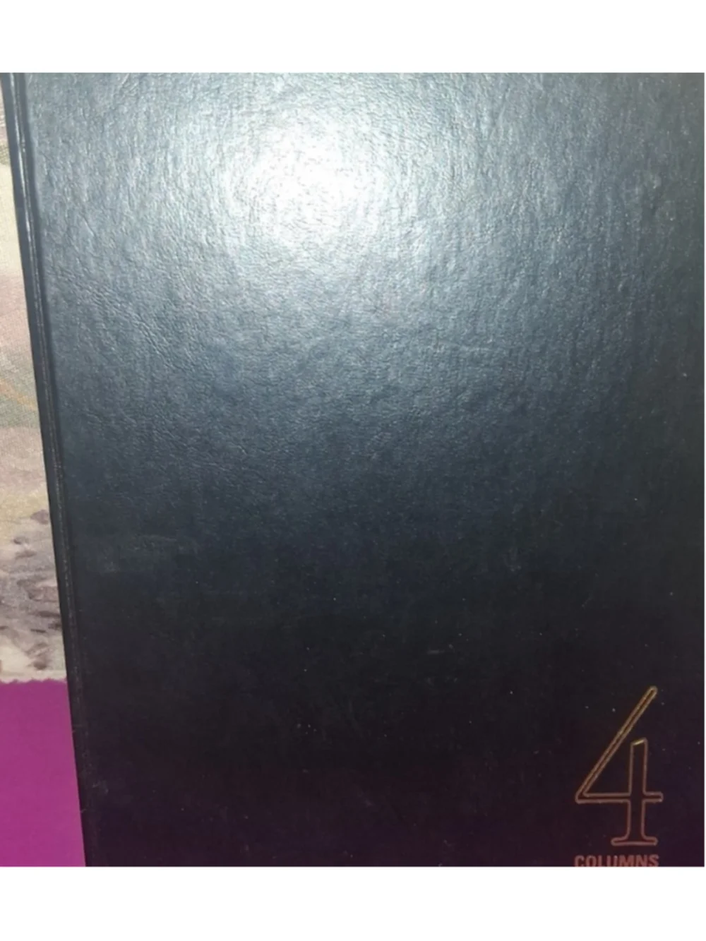 Wilson Jones 74104 4 Columns Record Book Ledger Account Book, 80 Pages